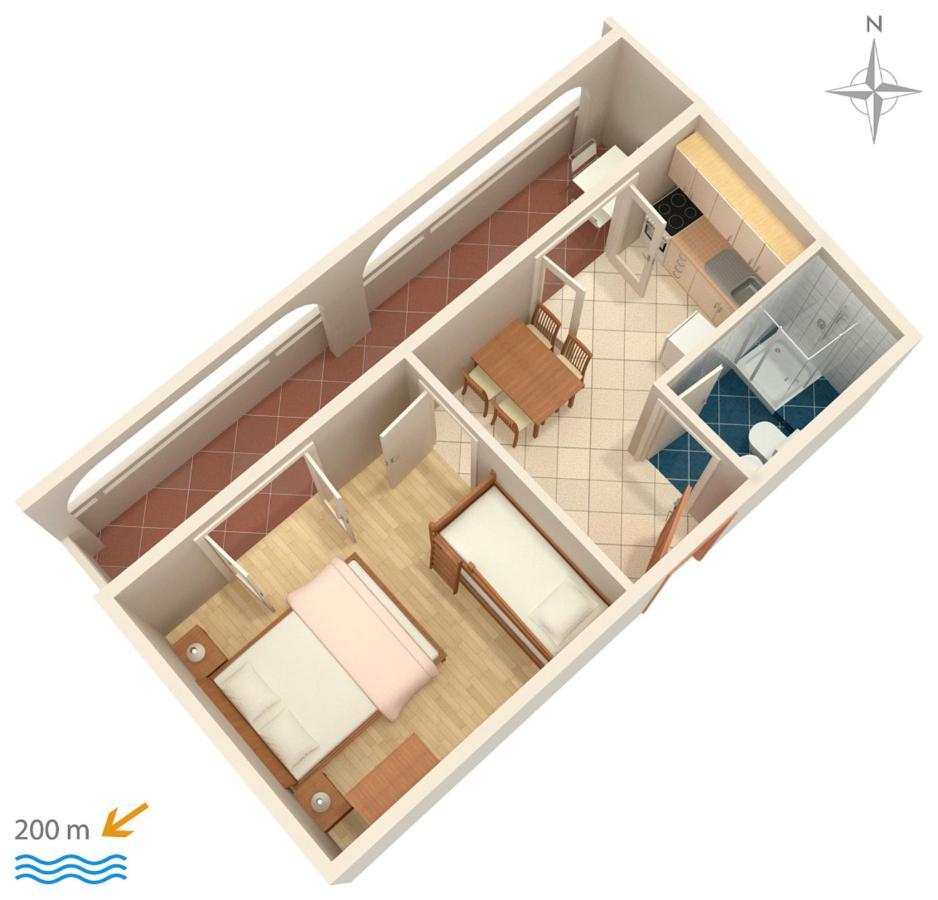 Apartments And Rooms With Parking Space Metajna, Pag - 4120 Bagian luar foto